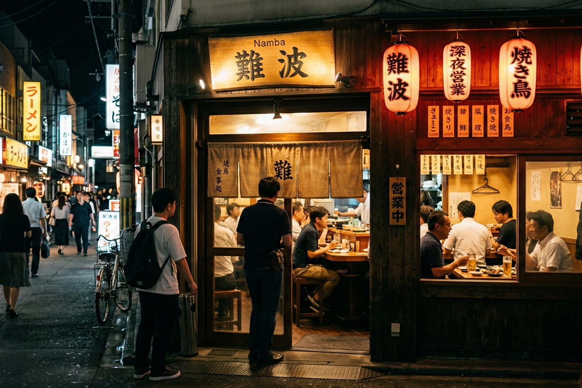 ร้านอาหาร Namba สำหรับสายกินดึก เปิดถึงเที่ยงคืน เดินจากดงทงโบริได้